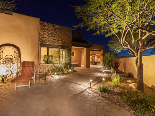 Outdoor lighting installation in Lincoln, NE