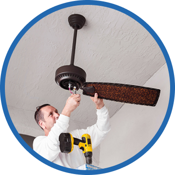 Ceiling Fan Installation Services in Lincoln, NE